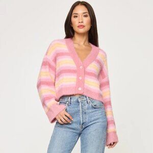 L Space - Daybreak Cardigan - Daybreak Stripe